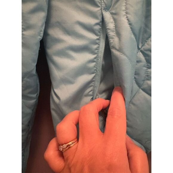 Marmot Women's Quilted Puffer Jacket Blue Size S Full Zip Outdoor - Picture 5 of 10